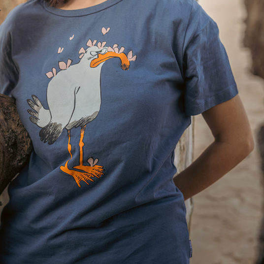 T-shirt navy grey_2025_goeland